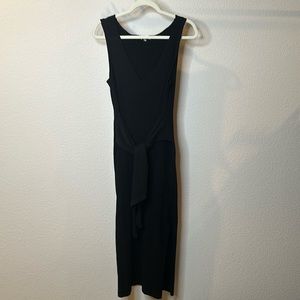 Good America Black Ribbed Dress XXL